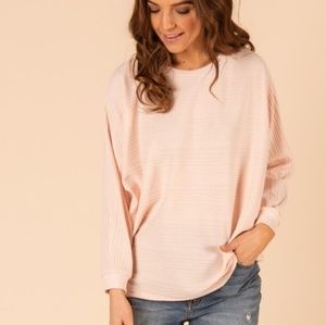 Batwing sleeve Pullover